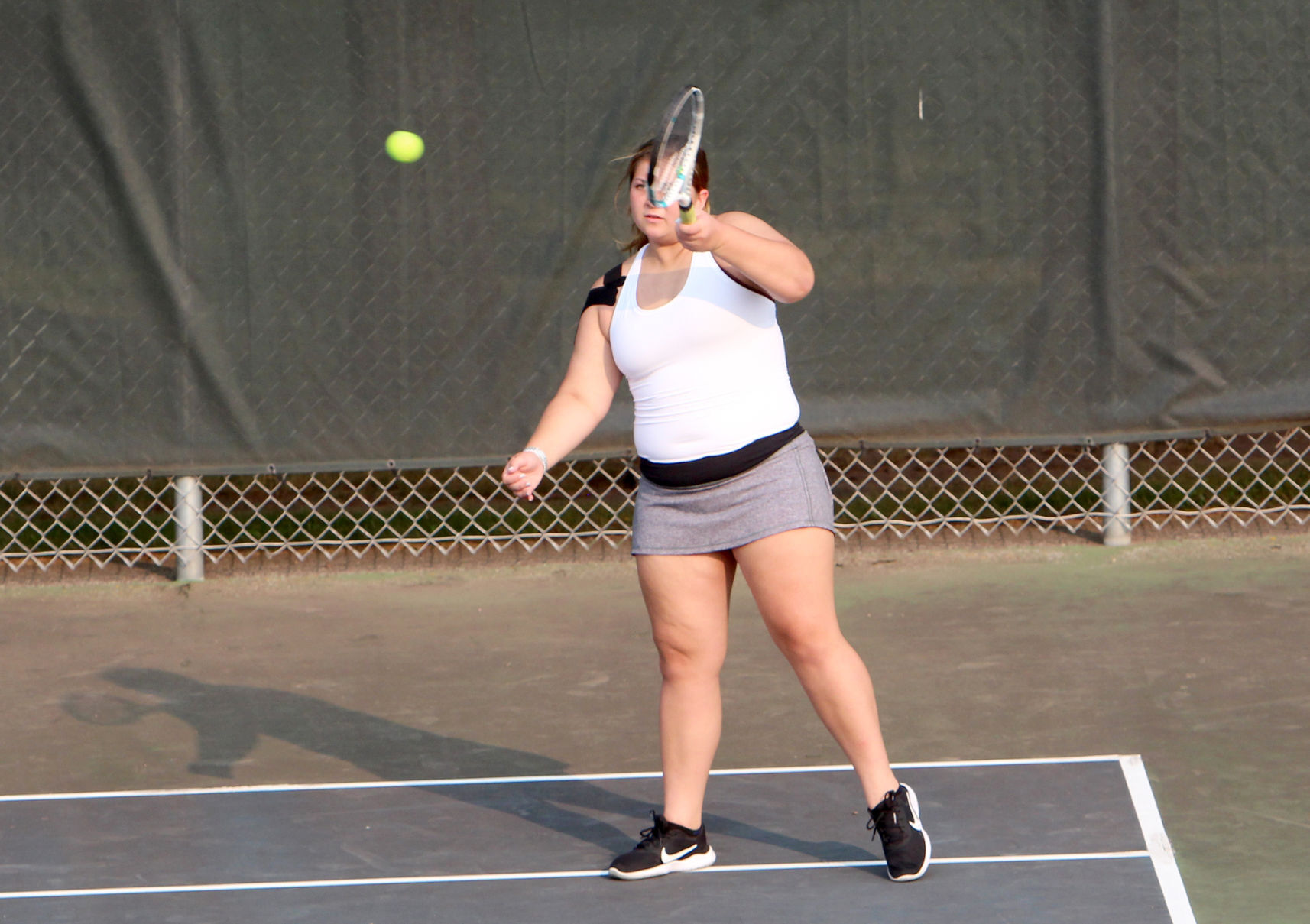 Menomonie at Chippewa Falls girls tennis 9-15-20